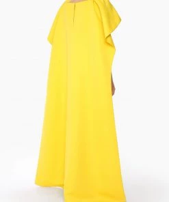 Huishan Zhang AMORY GOWN CANARY DUCHESSE 9 Huishan Zhang AMORY GOWN CANARY DUCHESSE