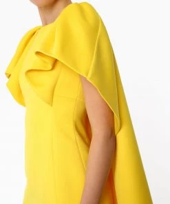 Huishan Zhang AMORY GOWN CANARY DUCHESSE 10 Huishan Zhang AMORY GOWN CANARY DUCHESSE