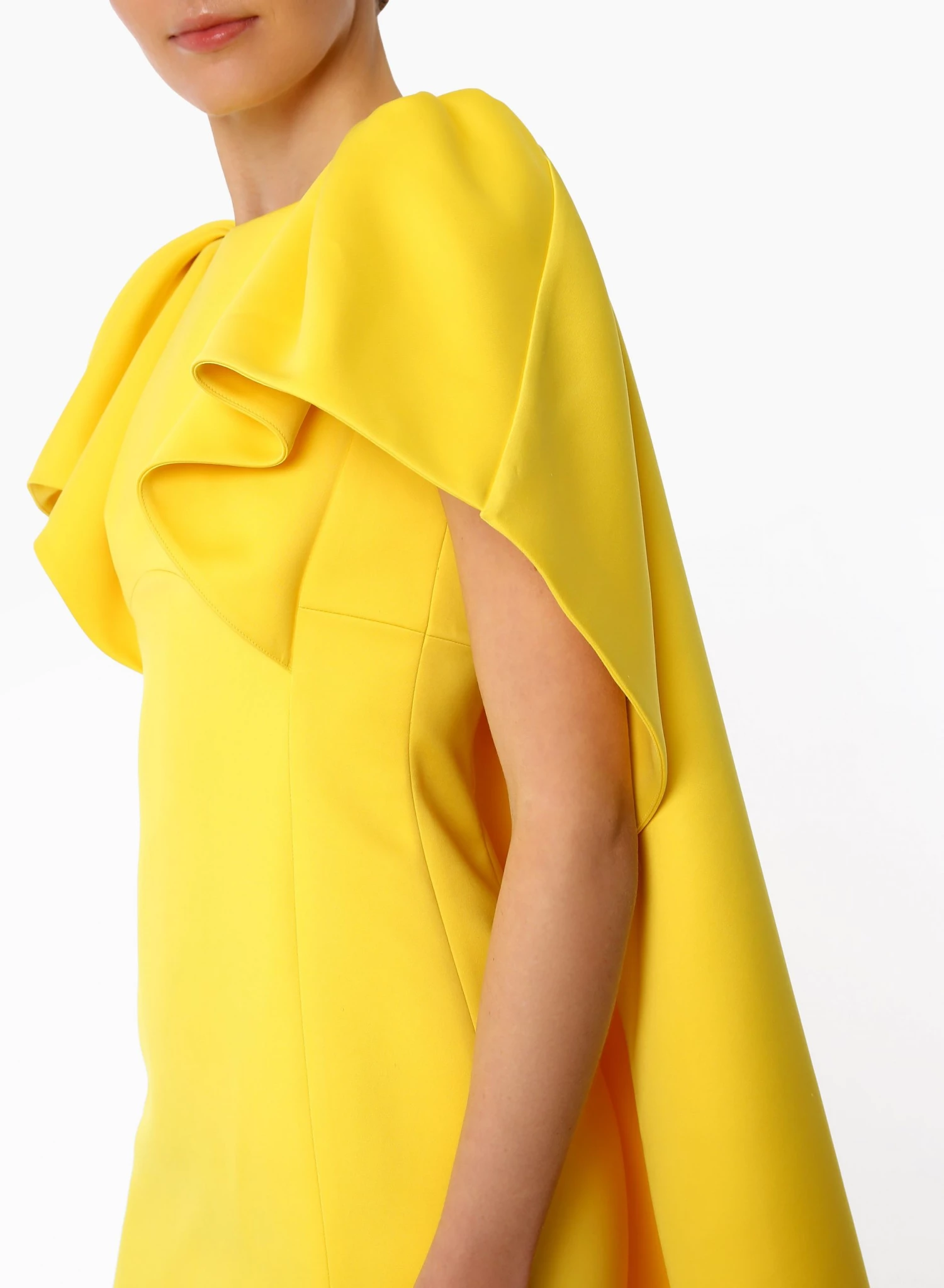 Huishan Zhang AMORY GOWN CANARY DUCHESSE 5 Huishan Zhang AMORY GOWN CANARY DUCHESSE