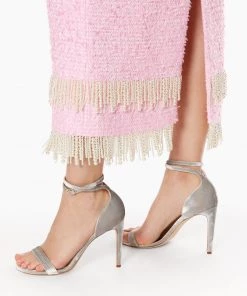 Huishan Zhang *PRE ORDER* AYA SKIRT PINK TWEED