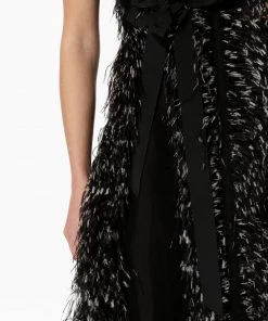 HuishanZhang BEAU GOWN BLACK ORGANZA