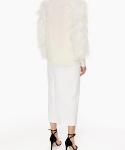 Huishan Zhang *PRE ORDER* ELIN CARDIGAN WHITE CASHMERE