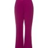 Huishan Zhang *PRE ORDER* JILL TROUSERS MAGENTA CREPE
