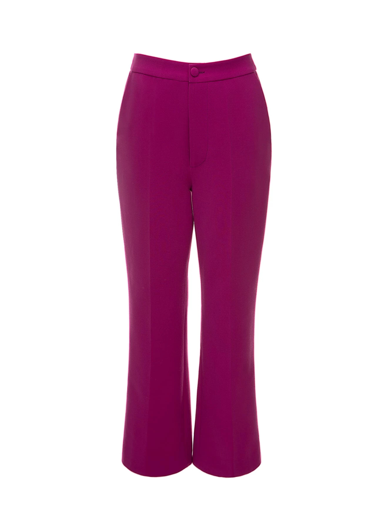 Huishan Zhang *PRE ORDER* JILL TROUSERS MAGENTA CREPE 1 Huishan Zhang *PRE ORDER* JILL TROUSERS MAGENTA CREPE
