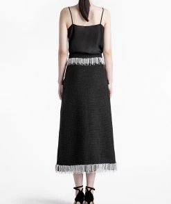 HuishanZhang CECIL JACKET TWEED BLACK/WHITE 11 HuishanZhang CECIL JACKET TWEED BLACK/WHITE