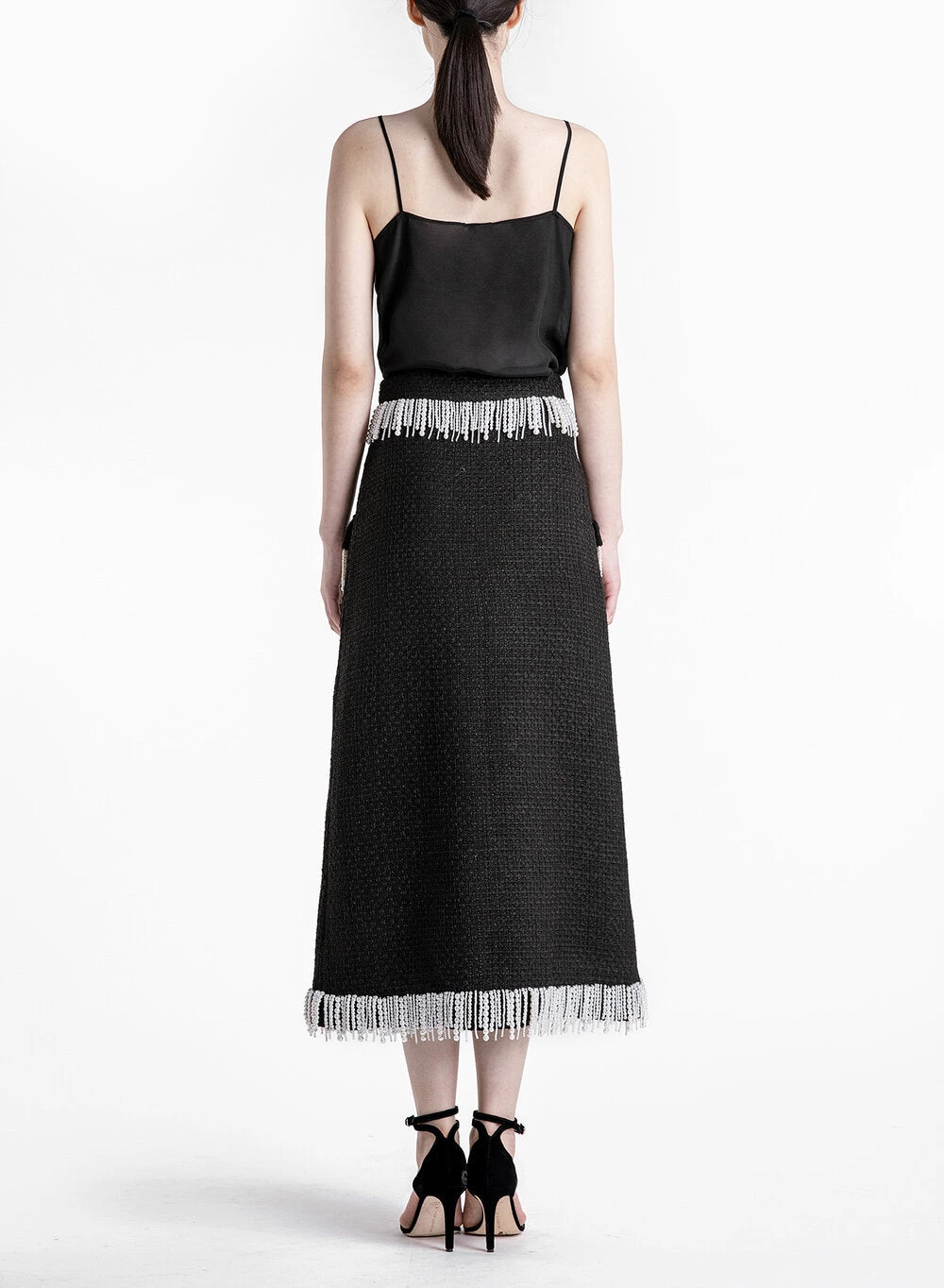 HuishanZhang CECIL JACKET TWEED BLACK/WHITE 5 HuishanZhang CECIL JACKET TWEED BLACK/WHITE