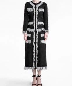 HuishanZhang CECIL JACKET TWEED BLACK/WHITE 10 HuishanZhang CECIL JACKET TWEED BLACK/WHITE
