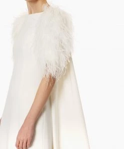 HuishanZhang HORTENSE GOWN PURE WHITE CREPE 10 HuishanZhang HORTENSE GOWN PURE WHITE CREPE