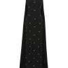 Huishan Zhang DRESSES MARGHERITA GOWN BLACK CREPE