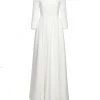 Huishan Zhang GILDA GOWN PURE WHITE DUCHESSE DRESSES