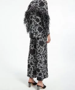 Huishan Zhang MARLOWE TOP WHITE/BLACK CREPE DE CHINE 9 Huishan Zhang MARLOWE TOP WHITE/BLACK CREPE DE CHINE