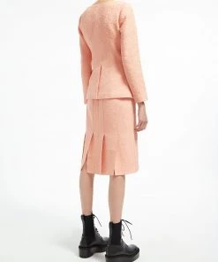 Huishan Zhang JACKETS AND COATS ADELE JACKET PEACH TWEED