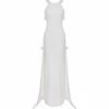 Huishan Zhang *PRE ORDER* FIORELLA GOWN WHITE CREPE