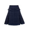 Huishan Zhang ERICA SKIRT NAVY TWEED NEW SEASON