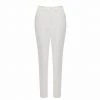 Huishan Zhang FRANCESCA TROUSERS WHITE CREPE