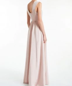 Huishan Zhang TAIA GOWN POWDER PINK COTTON DRESSES 9 Huishan Zhang TAIA GOWN POWDER PINK COTTON DRESSES