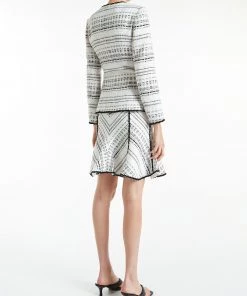 Huishan Zhang ONLINE EXCLUSIVES *ONLINE EXCLUSIVE* JOYCE SKIRT BLACK & WHITE TWEED 6 Huishan Zhang ONLINE EXCLUSIVES *ONLINE EXCLUSIVE* JOYCE SKIRT BLACK & WHITE TWEED