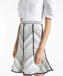 Huishan Zhang ONLINE EXCLUSIVES *ONLINE EXCLUSIVE* JOYCE SKIRT BLACK & WHITE TWEED 7 Huishan Zhang ONLINE EXCLUSIVES *ONLINE EXCLUSIVE* JOYCE SKIRT BLACK & WHITE TWEED