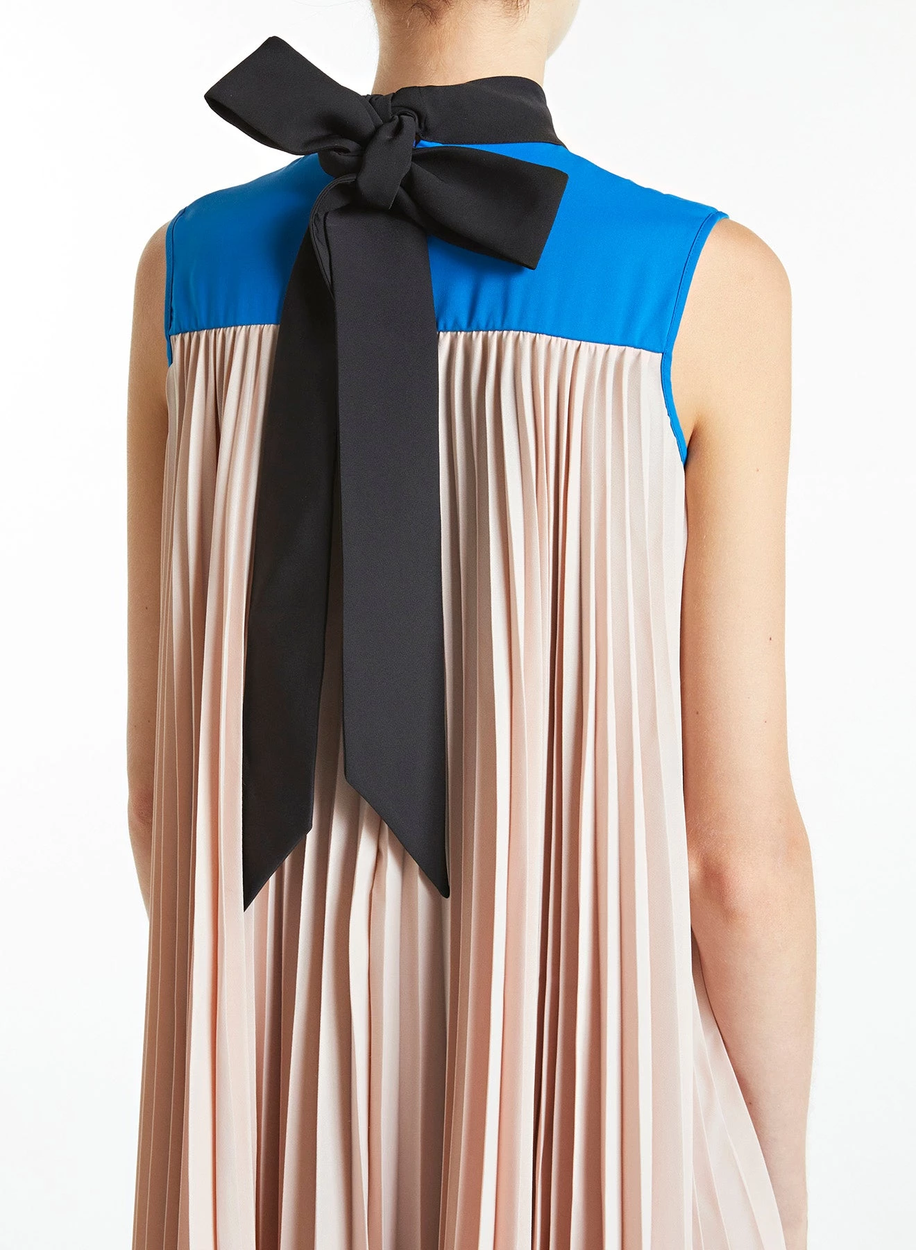 Huishan Zhang TOPS PHILIPPA TOP PINK/BLUE/BLACK CREPE DE CHINE 6 Huishan Zhang TOPS PHILIPPA TOP PINK/BLUE/BLACK CREPE DE CHINE