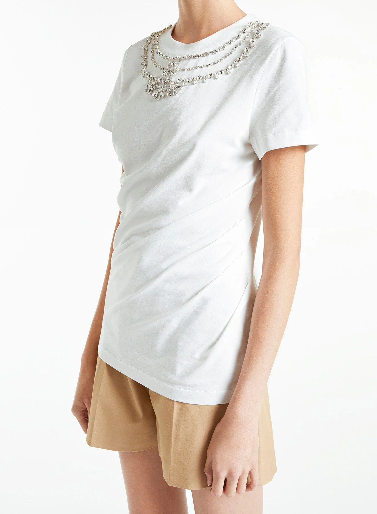 Huishan Zhang *ONLINE EXCLUSIVE* LORY TOP WHITE COTTON 4 Huishan Zhang *ONLINE EXCLUSIVE* LORY TOP WHITE COTTON