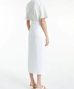 Huishan Zhang STINA TOP WHITE COTTON 9 Huishan Zhang STINA TOP WHITE COTTON