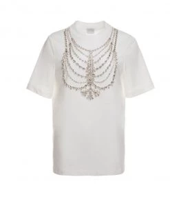 Huishan Zhang STINA TOP WHITE COTTON