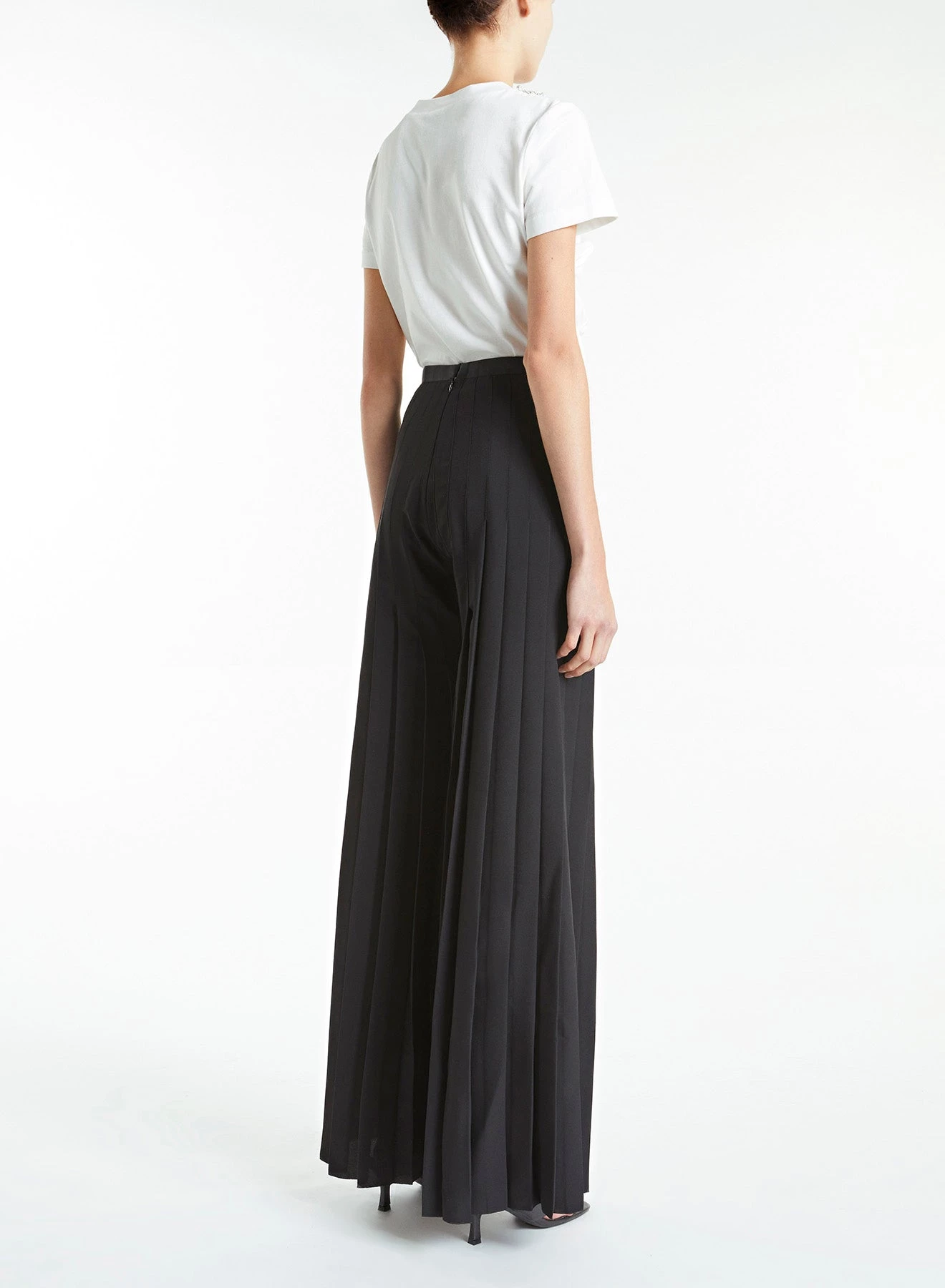 Huishan Zhang MARIELLA TROUSER BLACK CREPE 3 Huishan Zhang MARIELLA TROUSER BLACK CREPE
