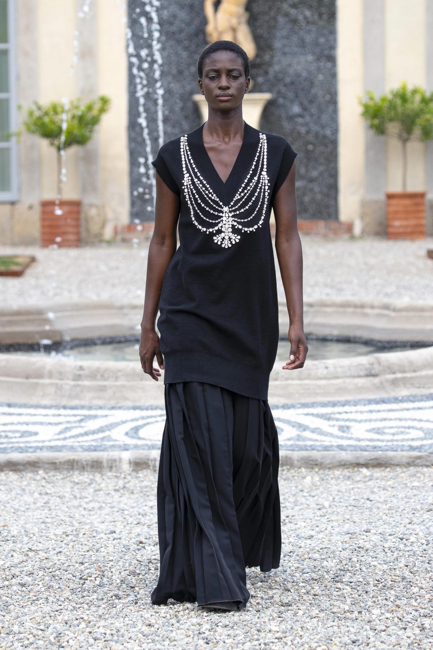 Huishan Zhang MARIELLA TROUSER BLACK CREPE 6 Huishan Zhang MARIELLA TROUSER BLACK CREPE