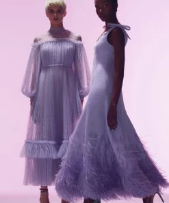 Huishan Zhang ALICIA DRESS LILAC TULLE NEW SEASON 11 Huishan Zhang ALICIA DRESS LILAC TULLE NEW SEASON