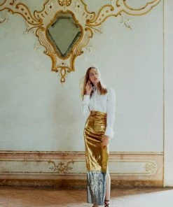 Huishan Zhang TOPS CORALINE TOP WHITE COTTON