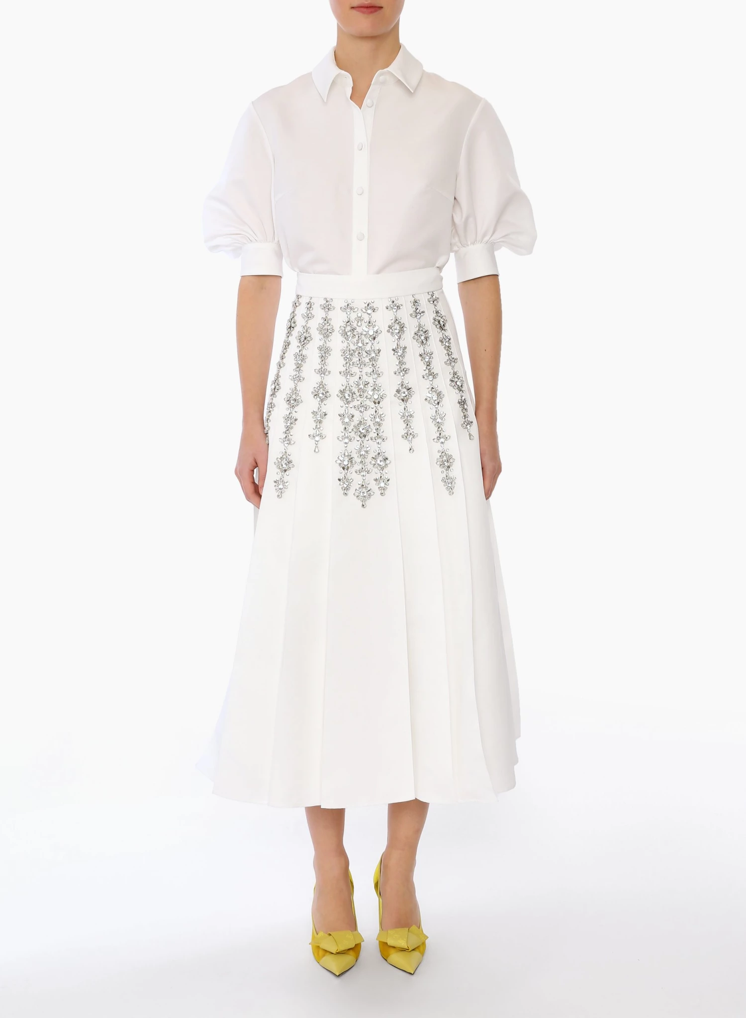 Huishan Zhang NEW SEASON IDA SHIRT WHITE FAILLE 2 Huishan Zhang NEW SEASON IDA SHIRT WHITE FAILLE