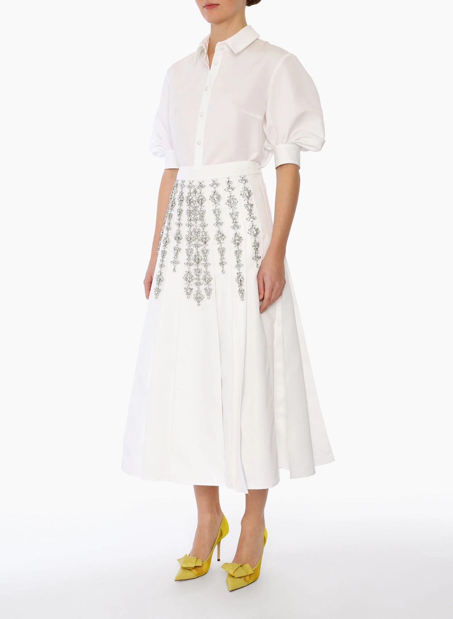 Huishan Zhang NEW SEASON IDA SHIRT WHITE FAILLE 3 Huishan Zhang NEW SEASON IDA SHIRT WHITE FAILLE