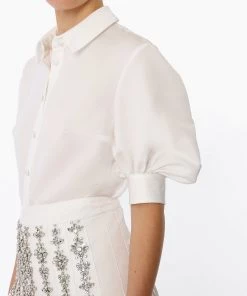 Huishan Zhang NEW SEASON IDA SHIRT WHITE FAILLE 9 Huishan Zhang NEW SEASON IDA SHIRT WHITE FAILLE
