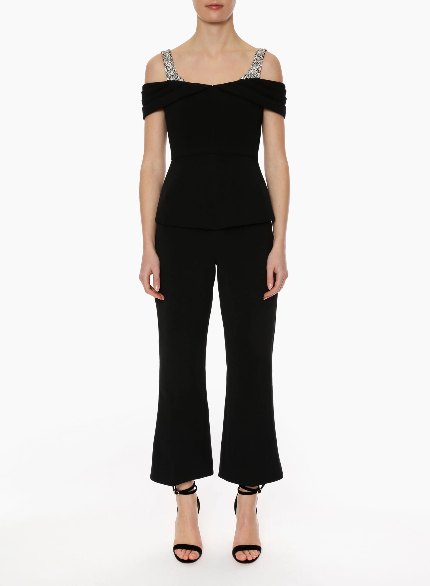 Huishan Zhang *PRE ORDER* JENNA TOP BLACK CREPE 2 Huishan Zhang *PRE ORDER* JENNA TOP BLACK CREPE