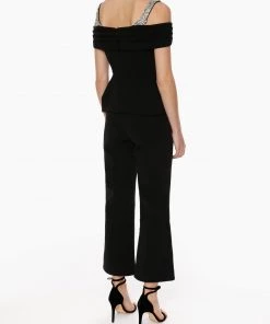 Huishan Zhang *PRE ORDER* JENNA TOP BLACK CREPE 9 Huishan Zhang *PRE ORDER* JENNA TOP BLACK CREPE