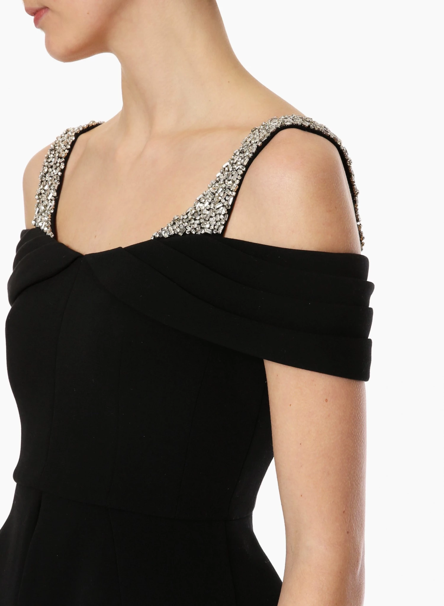 Huishan Zhang *PRE ORDER* JENNA TOP BLACK CREPE 5 Huishan Zhang *PRE ORDER* JENNA TOP BLACK CREPE