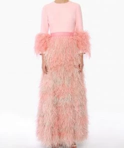 Huishan Zhang LOLA TOP PINK CREPE NEW SEASON