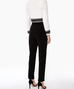 Huishan Zhang MALKA JACKET WHITE TWEED NEW SEASON