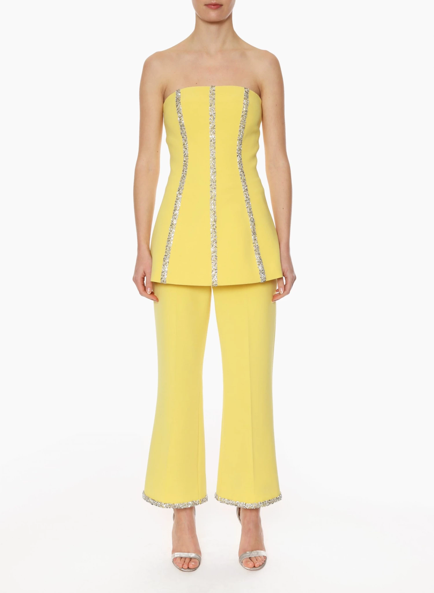 Huishan Zhang *PRE ORDER* PORTIA TOP YELLOW CREPE 2 Huishan Zhang *PRE ORDER* PORTIA TOP YELLOW CREPE