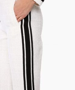 Huishan Zhang RAVI TROUSERS WHITE TWEED