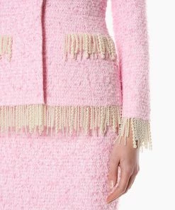 Huishan Zhang *PRE ORDER* SYDNEY JACKET PINK TWEED 8 Huishan Zhang *PRE ORDER* SYDNEY JACKET PINK TWEED