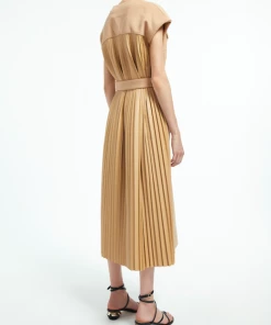 Huishan Zhang GIOVANNA COAT CAMEL WOOL JACKETS AND COATS